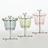 Sullivans Footed Glass Vase Set of 3 6.25"H; Multicolor - 4 of 4