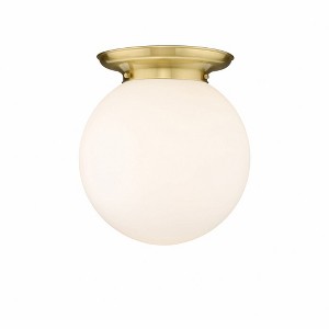 Beacon - 1 Light Flush Mount In Traditional Style-15.25 Inches Tall and 14 Inches Wide - 1 of 1