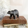 Standing Bear Decorative Black Cast Iron Figure Figurine - 3 of 4