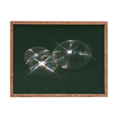Samantha Hearn Triple Threat Disco Balls Rectangular Tray - Deny Designs