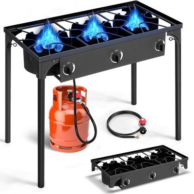 Winado 3 Burner 225,000 BTU Portable Propane Gas Cooker