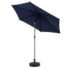 KTMBDW 9'Outdoor Patio Umbrella,Outdoor Table Umbrella, Yard Umbrella,Market Umbrella with 6 Sturdy Ribs,Push Button Tilt and Crank(Base Not Included) - 2 of 4