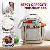 Hearth & Harbor Crochet Kit for Beginners Adults and Kids, Amigurumi and Crocheting Kit with Soft Yarn and Sage Green Crochet Bag - 3 of 4