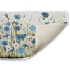 Stupell Industries Blue Poppy Garden Printed Plush Bath Mat And Bath Rug, Design By Kelly Elizabeth, 18"X30" - 2 of 4