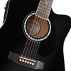 Ashthorpe Full-size Cutaway Dreadnought Acoustic Electric Guitar ...