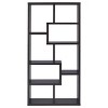 NicBex Geometric Bookcase 4/6/7-Shelf Art Deco Solid Wood Storage Unit Furniture for Office and Living Rooms, Bedroom, Apartment - 3 of 4