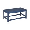 WestinTrends 3pc Outdoor Patio Adirondack Coffeet Table and Side Tables set - 3 of 4