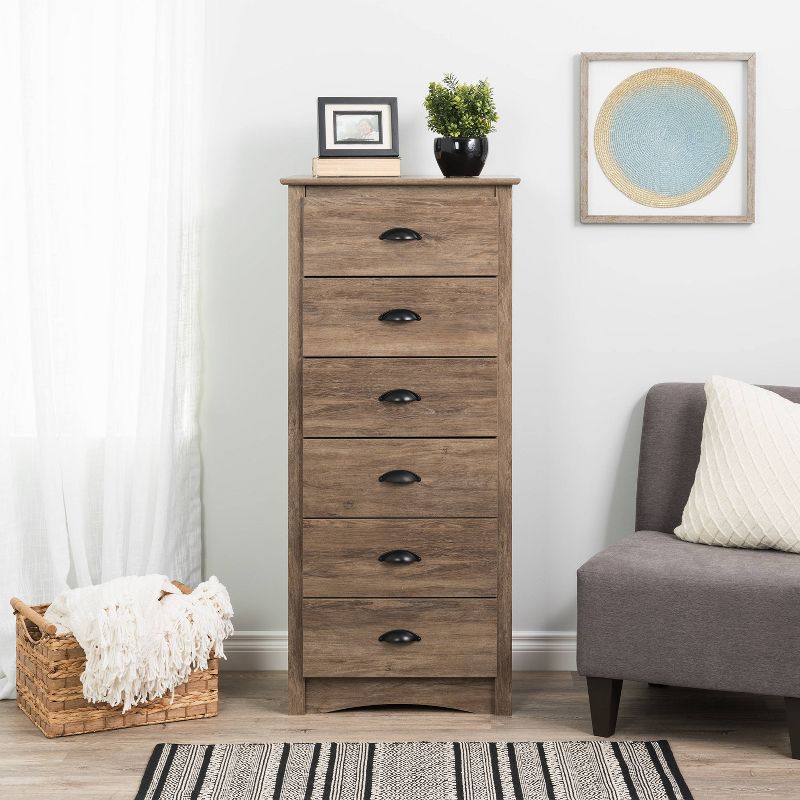 Tall 6 - Drawer Chest - Prepac, 3 of 11