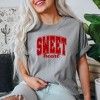 Simply Sage Market Women's Sweetheart Varsity Short Sleeve Garment Dyed Tee - 2 of 3