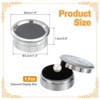 Unique Bargains Acrylic Foam Cushion Mini Diamond Display Boxes with Clear Top Lid 1.6" x 0.6" - 2 of 4
