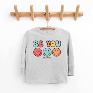 The Juniper Shop SmileyWorld Be You Groovy Youth Long Sleeve Tee - 1 of 4