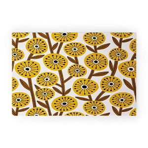 Alisa Galitsyna Mid Century Garden Looped Vinyl Welcome Mat - Society6 - 1 of 4