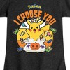 Girls' - Pokémon - Candy I Choose You Fitted Short Sleeve Graphic T-Shirt - 2 of 4