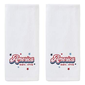 2pc Retro America Hand Towel Set - SKL Home