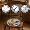 Park Designs Hooked Chair Pads - 3 of 4