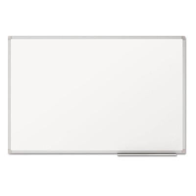 Mead Dry-Erase Board Melamine Surface 36 x 24 Silver Aluminum Frame 85356