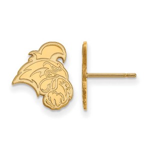 Black Bow Jewelry 14k Yellow Gold Coastal Carolina Chanticleers NCAA Post Earrings - 1 of 3