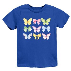 The Juniper Shop Butterflies Coquette Youth Short Sleeve Tee - 1 of 4