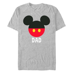 Men's Mickey & Friends Dad Logo T-Shirt - 1 of 3