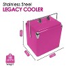 HOMLUX 12 Cans/12 qt All Day Creative Cooler: Built-in Bottle Opener, Stainless Steel - 3 of 4