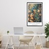 Stupell Industries Vintage Morris Inspired Blue Peacock Framed Giclee Art - 3 of 4