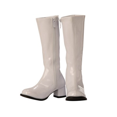 girls white boots