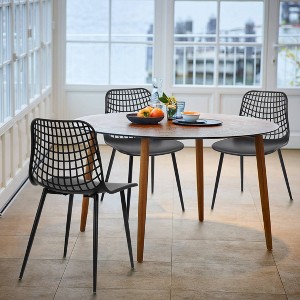 Poly & Bark Set of 4 Marais Dining Chairs - 1 of 4
