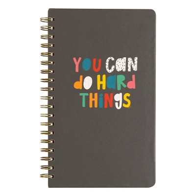 120 Page Spiral 1 Subject Notebook You Can Do Hard Things - Callie Danielle