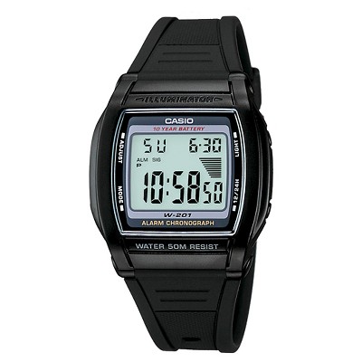 black sports watch women's
