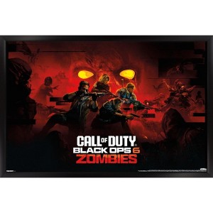 Trends International Call Of Duty: Black Ops 6 - Zombies Key Art Framed Wall Poster Prints - 1 of 4