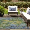 Unique Loom    Outdoor Modern Vortex Area Rug - 3 of 4