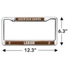 Lehigh University Mountain Hawks Full Size Standard License Plate Metal Frame - 4 of 4