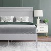Emma and Oliver Classic Wooden Platform Bed with Headboard - 3 of 4