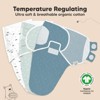 3pk Soothe Baby Swaddle 0-6 Months, Organic Baby Swaddle Sleep Sacks, Newborn, Infant Swaddle Sack - 4 of 4