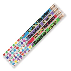 Musgrave Pencil Company Super Reader Motivational Pencils, 12 Per Pack, 12 Packs - 1 of 2