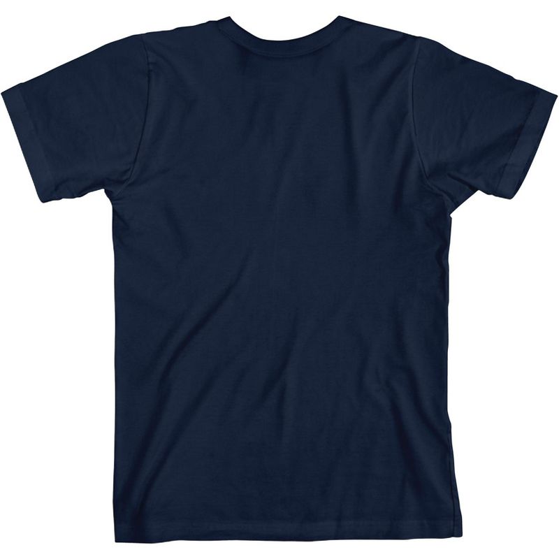 Five Nights at Freddy's Funtime Freddy Colored Lights Boy's Navy T-shirt, 3 of 4