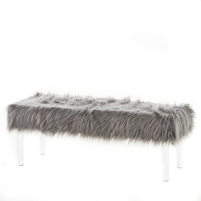 target fur ottoman