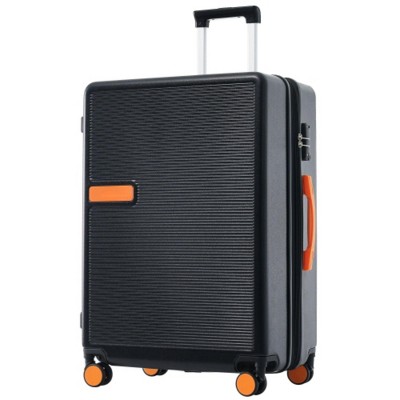 28'' Carry on Luggage Suitcase, Lightweight Hardshell Expandable Luggage with Tsa Lock Travel Rolling Luggage Suitcase for Men Women Black