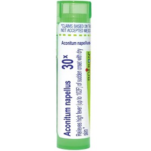 Aconitum Napellus 30X by Boiron Homeopathic Single Medicine For Cough, Cold & Flu  -  80 Pellet - 1 of 4