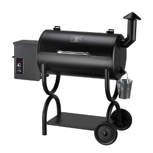 ZPG-550B Wood Pellet Grill BBQ Smoker Digital Control - Black - Z Grills: Compact, Versatile Outdoor Cooking - 1 of 4