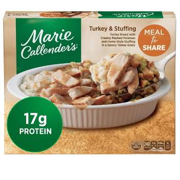 Marie Callender's Frozen Meal For Two Turkey & Stuffing - 24oz