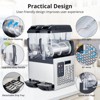 Commercial Grade Dual-Tank Slushy Machine – 12L×2 Capacity, 700W High-Power Frozen Drink Maker with Quick Freeze & Auto-Clean - 4 of 4