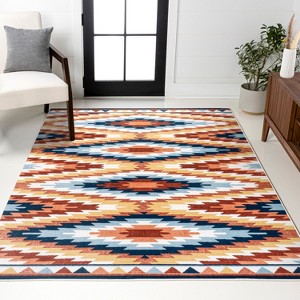 JONATHAN Y Serape Medallion Southwestern Southwestern Indoor Area Rug - 1 of 4
