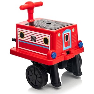 12V Licensed CHUGGINGTON Kids Ride On Train, 2-Seater Trackless Electric Car w/ Music, Lights, 7Ah Battery - 1 of 4