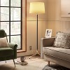 Traditional Three Leg Floor Lamp Black - Threshold™ - 3 of 4
