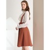 INSPIRE CHIC Women's High Waist Overall Corset Skater Suspender Dresses - 4 of 4