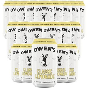 Owen’s Craft Mixers | Classic Lemonade | Handcrafted in the USA with Premium Ingredients | Vegan & Gluten-Free Soda Mocktail and Cocktail Mixer - 1 of 2