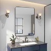 MAYEERTY Metal Framed Rectangular Bathroom Mirror for Wall - 2 of 4