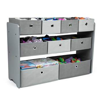 Tangkula 3-in-1 Kids Toy Storage Rack Pineapple Toy Organizer Storage  Cabinet W/plastic Bins & Shelves : Target