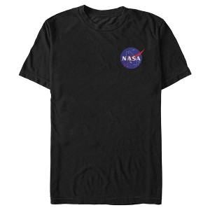 Men's NASA Embroidered Retro Logo T-Shirt - 1 of 4